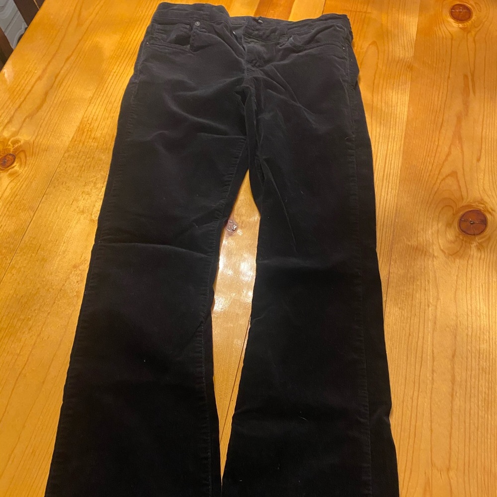 Ann Taylor black corduroy pants